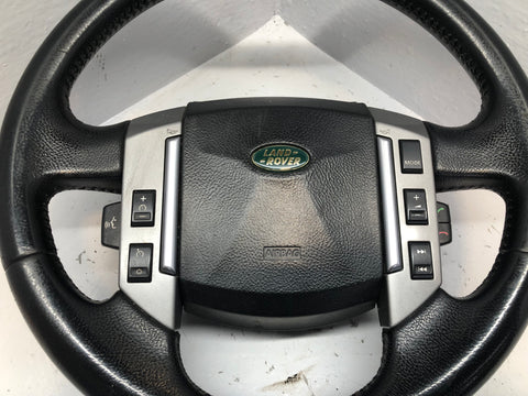 Steering Wheel Multi Function Leather Black Discovery 3 Range Rover Sport L07106