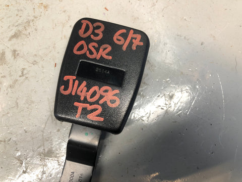 Discovery 3 Seat Belt Buckle Clasp 3rd Row Off Side Rear Type 2 2004 to 2006