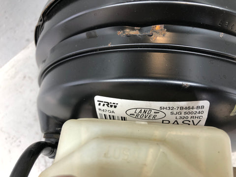 Range Rover Sport Brake Servo Master Cylinder 2.7 TDV6 SJG500240 2005 to 2009