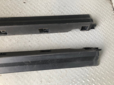 Freelander 2 Sill Cover Trims Pair Land Rover 2006 to 2014 Black Plastic D08066