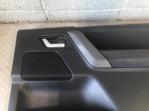 Freelander 2 Door Cards Set of 4 in Black Cloth Land Rover 2006 to 2010 J07076