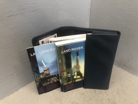 Discovery 4 Handbook User Manual in Wallet Land Rover 2014 to 2016 L10076