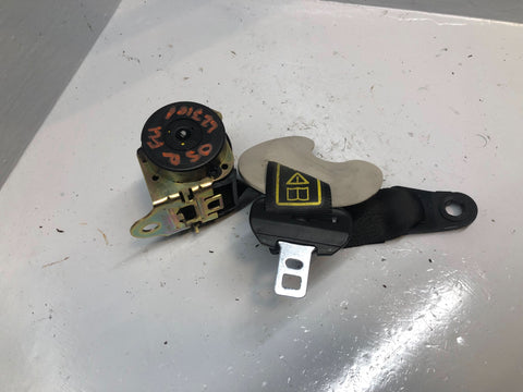 Freelander 1 Seat Belt Off Side Rear iin Black 5 Door L314 Land Rover 1998 to 20