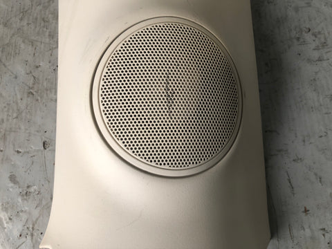 Range Rover L322 D Pillar Trim Speaker XQM000400 Ivory Off Side 2006 to 2013