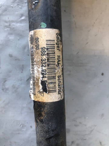 Porsche Boxster S Driveshaft Near Side Rear Left 1996 to 2004