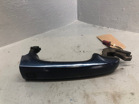 Jaguar XF Rear Door Handle Off Side Indigo Blue Keyless X250 2007 to 2015