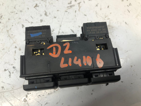 Discovery 2 Switch Pack Dash Black HDC Hazard Screen Land Rover 2002 to 2004