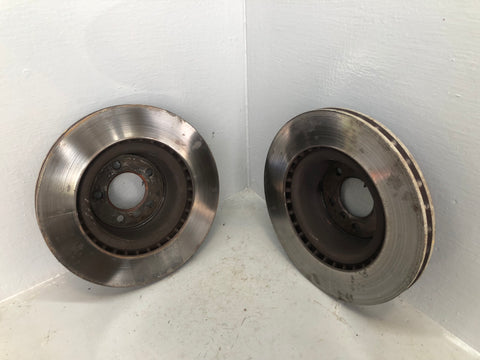 Range Rover Brake Disc Rotors Pair Of Front L322 2006 to 2010 K11056