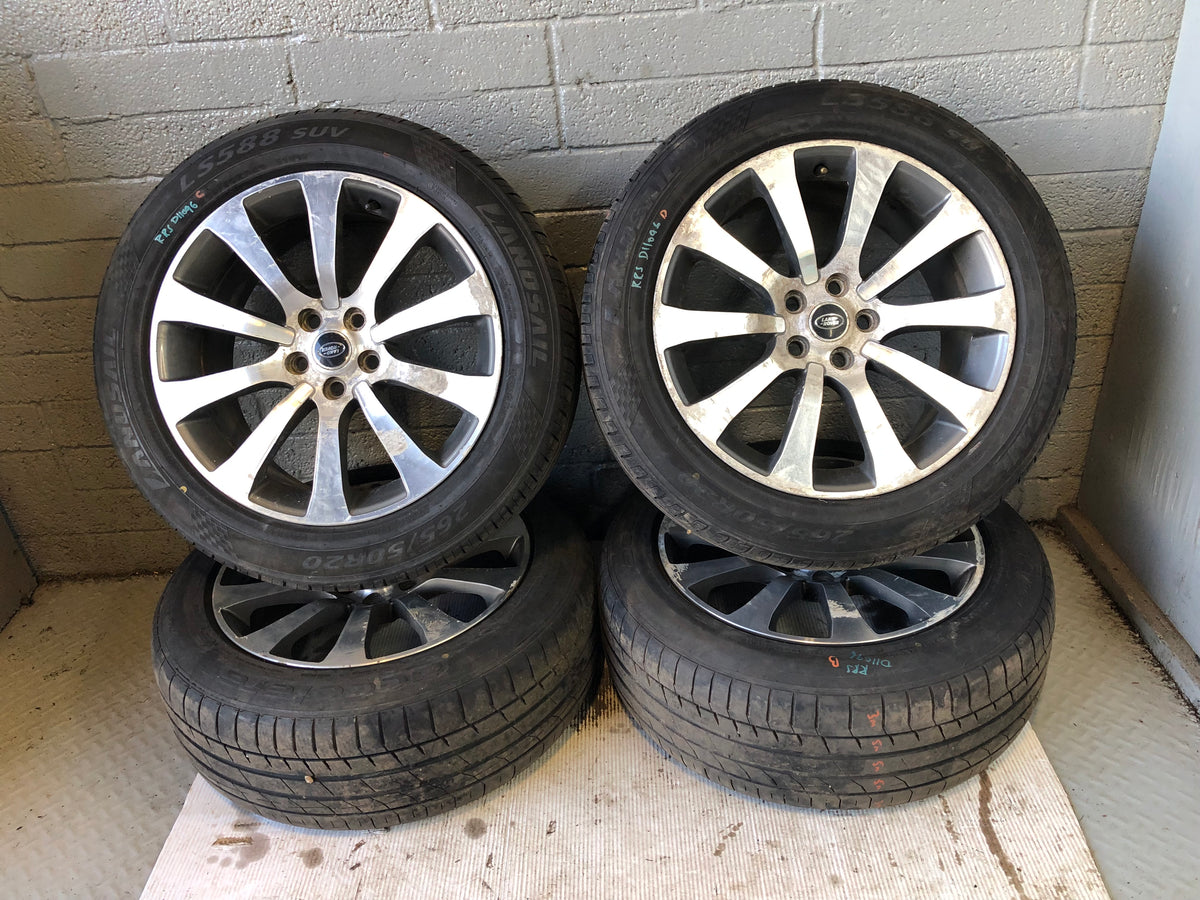 Range Rover Sport Alloy Wheels with Tyres 4 x 20" 265/50ZR20 L320 D11096