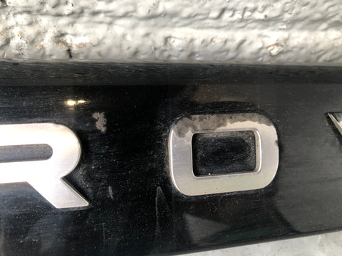 Range Rover Sport Tailgate Trim Santorini Black Facelift 2011 to 2013 D16076