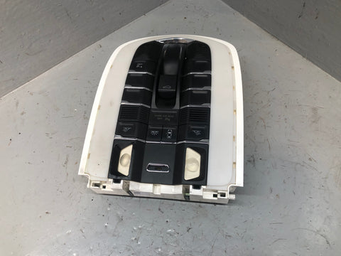 Porsche Cayenne 958.1 92A Interior Light Panel Panel Front with Sunroof Switch
