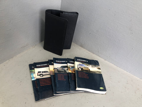 Discovery 3 Handbook User Manual in Wallet Land Rover 2004 to 2009 J17076