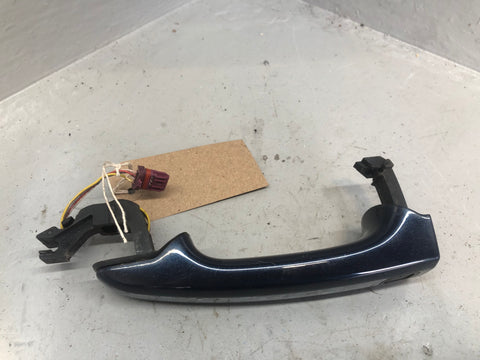 Jaguar XF Rear Door Handle Off Side Indigo Blue Keyless X250 2007 to 2015