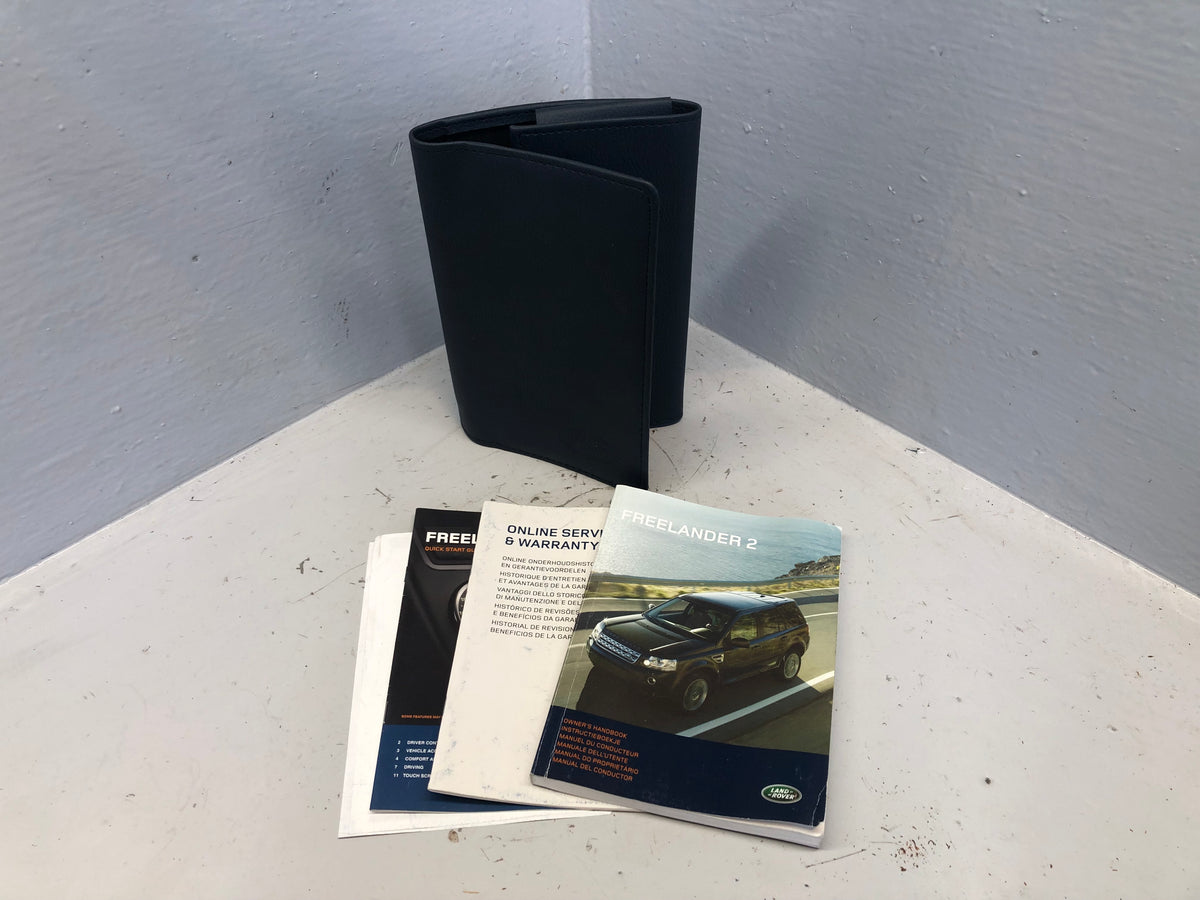 Freelander 2 Handbook User Manual in Wallet Land Rover 2011 to 2014 D02106