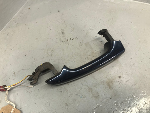 Jaguar XF Rear Door Handle Near Side Indigo Blue Keyless X250 2007 to 2015