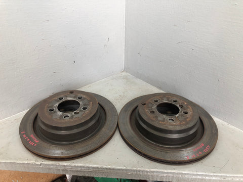 Range Rover Brake Disc Rotors Pair Of Rear L322 2006 to 2010 K11056