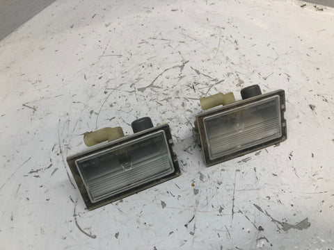 Freelander 2 Number Plate Lights Pair of x 2 Land Rover L359 2006 to 2011