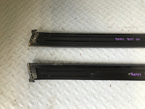 Range Rover Sport Roof Trims Pair Black L494 External 2013 to 2022