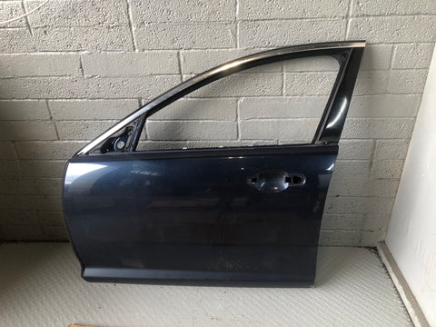 Jaguar XF Front Door Near Side Left Indigo Blue Metallic JJX X250 2007 to 2015