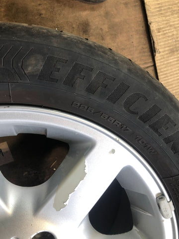 Freelander 1 Alloy Wheel and Tyre 17" Land Rover 225/55R17 Trek Style L23106D