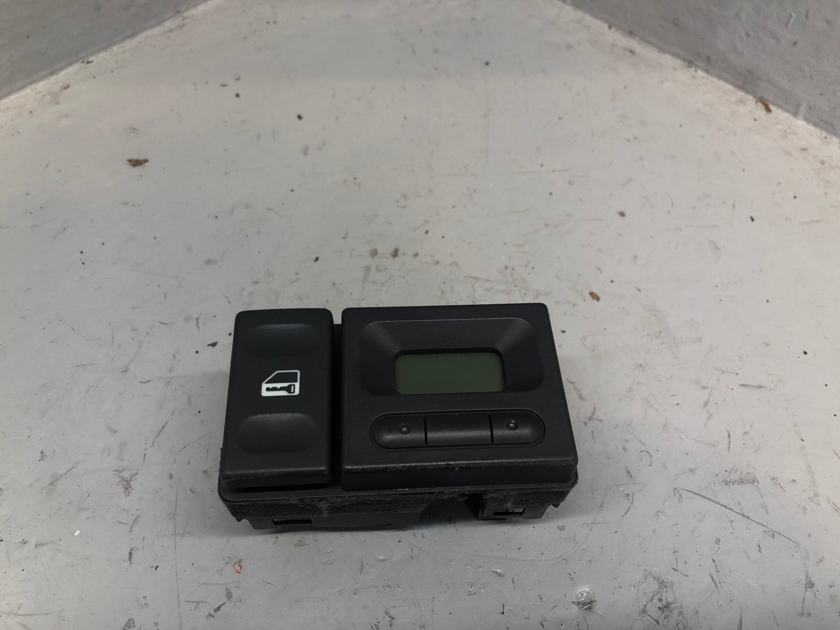 Discovery 2 Clock and Central Locking Button Grey YFB100500LNF Land Rover