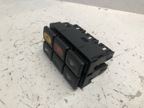 Discovery 2 Switch Pack Dash Black HDC Hazard Screen Land Rover 2002 to 2004