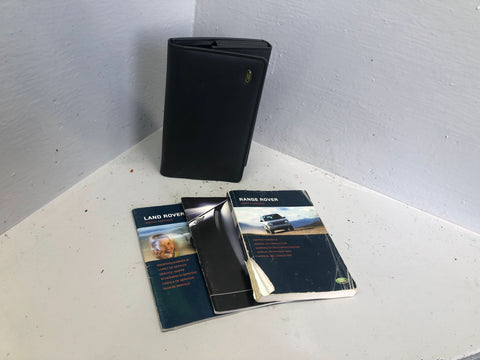 Range Rover Handbook Manual User Guides in Wallet L322 2002 to 2005 D21106