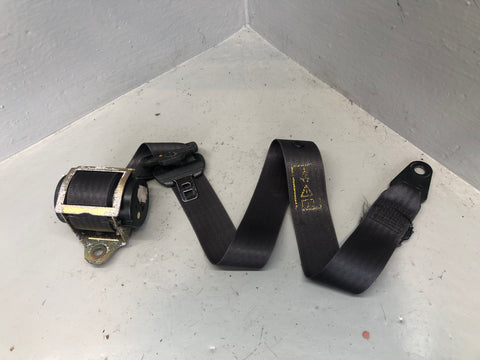 Discovery 2 Seat Belt Assembly Near Side Front in Grey Land Rover 1998 to 2004