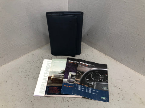 Discovery 4 Handbook User Manual in Wallet Land Rover 2009 to 2014 J23096