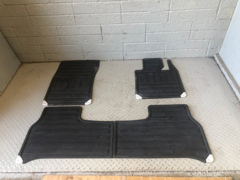 Range Rover L322 Rubber Floor Mats Set of 4 Heavy Duty 2002 to 2013 D01076