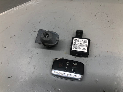 Range Rover Evoque Key Remote and Blade with Door Lock 2011 to 2015 L03066