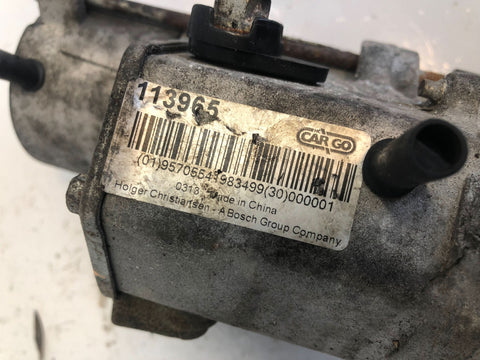 Freelander 1 Starter Motor 2.0 TD4 L314 Land Rover 2001 to 2006