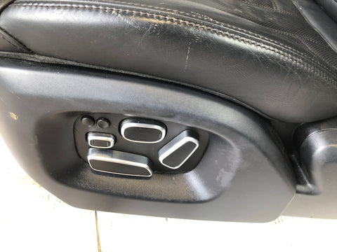 Range Rover Sport Seats Heated Cooled Electric Black Leather x 5 L494 L14096