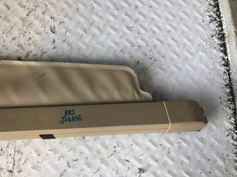Range Rover Sport Parcel Shelf Load Cover Beige L320 2009 to 2013 J14106