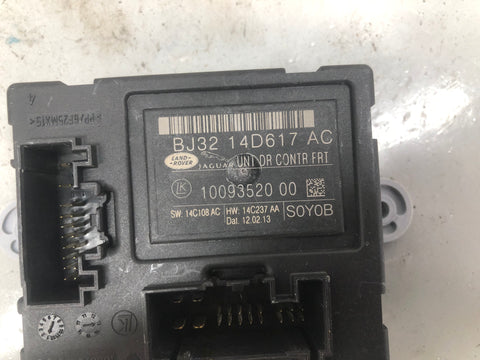 Jaguar XF Door Control Module Near Side Front BJ32 14D617 AC X250 2007 to 2015