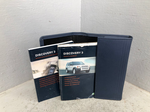 Discovery 3 Handbook User Manual in Wallet Land Rover 2004 to 2009 L03096