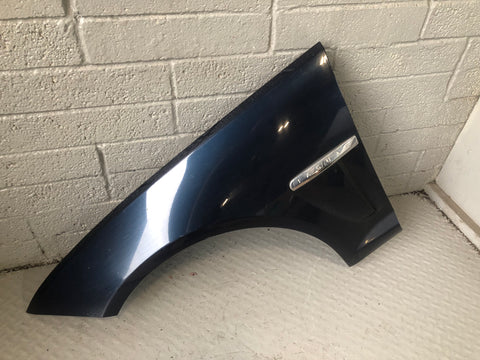 Jaguar XF Wing Front Near Side Left Indigo Blue Metallic JJX X250 2008 to 2015