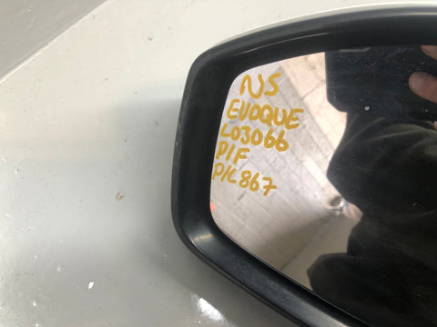 Range Rover Evoque Door Mirror Near Side Left Power Fold Fuji White L538 L03066