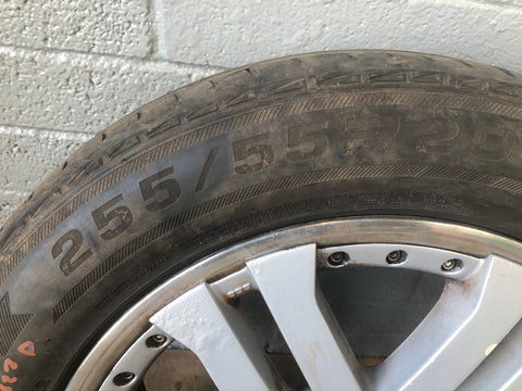 Range Rover L322 Alloy Wheels And Tyres x5 20" 255/55R20 2002 to 2013 D01076