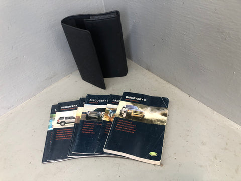 Discovery 3 Handbook User Manual in Wallet Land Rover 2004 to 2009 J17076