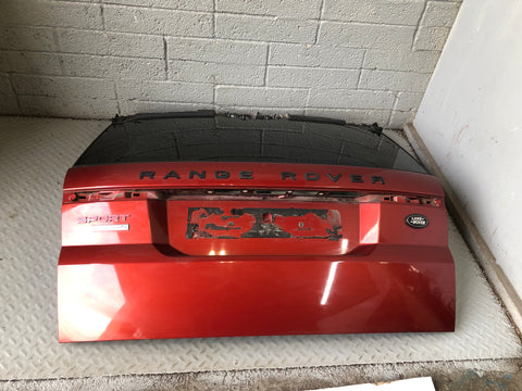 Range Rover Sport Tailgate Bare with Glass in Chile Red L494 2014 to 2018 L14096