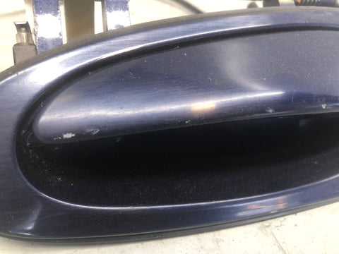Porsche Boxster 986 Door Handle Exterior Left Lapis Blue Metallic 1996 to 2004