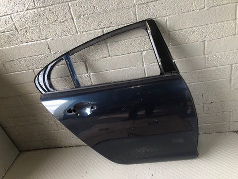 Jaguar XF Rear Door Off Side Left Indigo Blue Metallic JJX X250 2007 to 2015