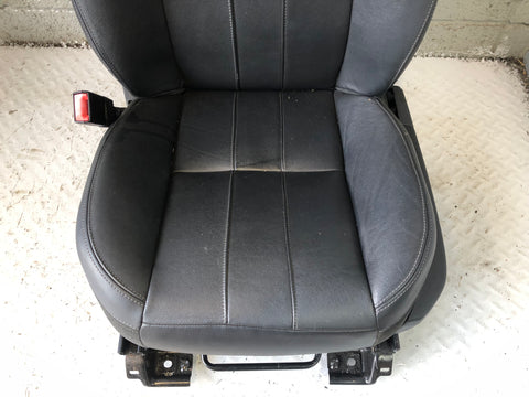 Freelander 2 Seats Set of Manual Leather Black Facelift Land Rover 2011 to 2014