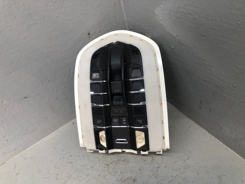Porsche Cayenne 958.1 92A Interior Light Panel Panel Front with Sunroof Switch
