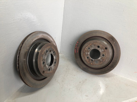 Range Rover Brake Disc Rotors Pair Of Rear L322 2006 to 2010 K11056