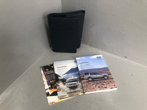 Discovery 4 Handbook User Manual in Wallet Land Rover 2014 to 2016 K18066