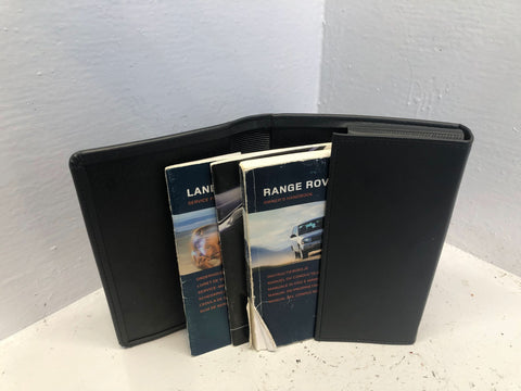 Range Rover Handbook Manual User Guides in Wallet L322 2002 to 2005 D21106