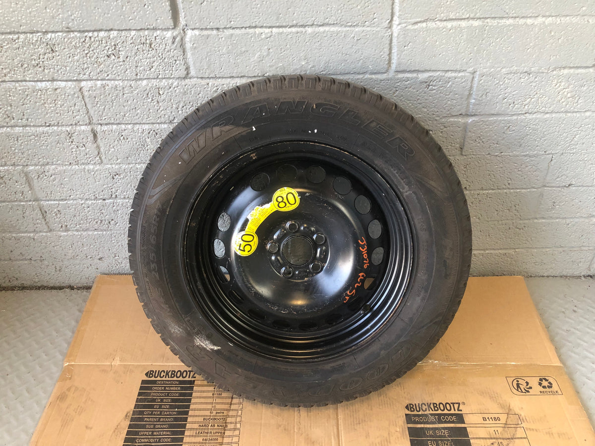 Freelander 2 Spare Wheel and Tyre 17" Land Rover 235/65R17 2006 to 2015 J31076