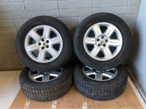 Freelander 2 Alloy Wheels and Goodyear Tyres 17" Land Rover 235/65R17 D02106
